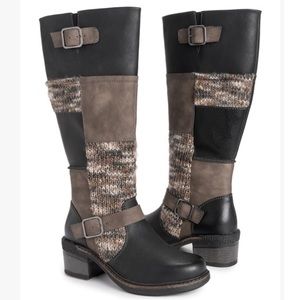 Muk Luks Boots! Patch Buckle Detail! Size 10